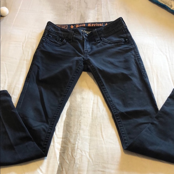 Rock Revival Jeans 27 Cellne Skinny - Picture 4 of 7